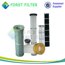 Top Load Pleated Filter with Passivated Metal Top