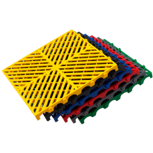 Anti-Slip Interlocking Drainage Garage Floor Tiles for Sports Drained Walkways