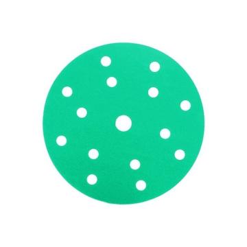 Custom wood sanding green sand film