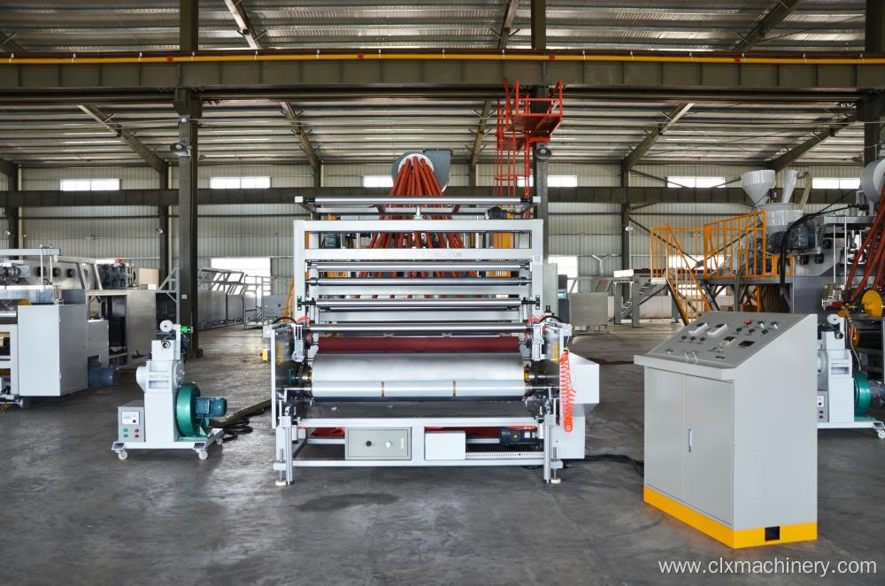 1500mm width 3/5layers PE wrap film machine