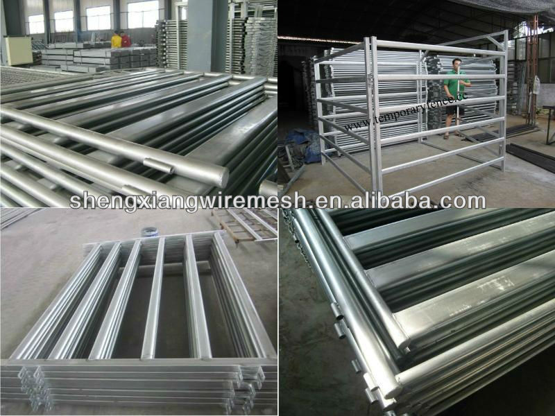 Hot dip Galvanized Corral Panels, aluminum fence panels,Livestock cattle sheep horse portable panels