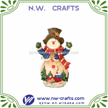 Christmas celebration custom Snowman christmas resin decorations