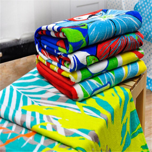 Beach Towel Fabric Pareo With Inflatable Pillow