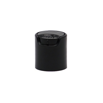 Black Screw Disc Top Cap 18mm For Bottles