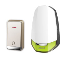 Auto-learning Flash LED Wireless Plug in Cordless Doorbells