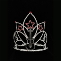 Tema musical Rhinestone Tiara Star Pageant Crown