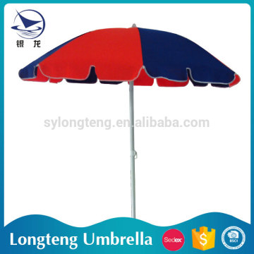 Latest designs Beach umbrella Sun protection Aluminum Straight sun umbrella