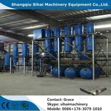 Waste Tire Oil Vacuum Distillation Plant