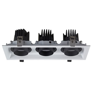 RONSE Adjustable LED Track Light - Trimless Recessed Grill Spot Light