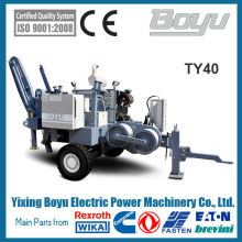 Max intermittent pulling force 50KN Electrical cable pulling machine