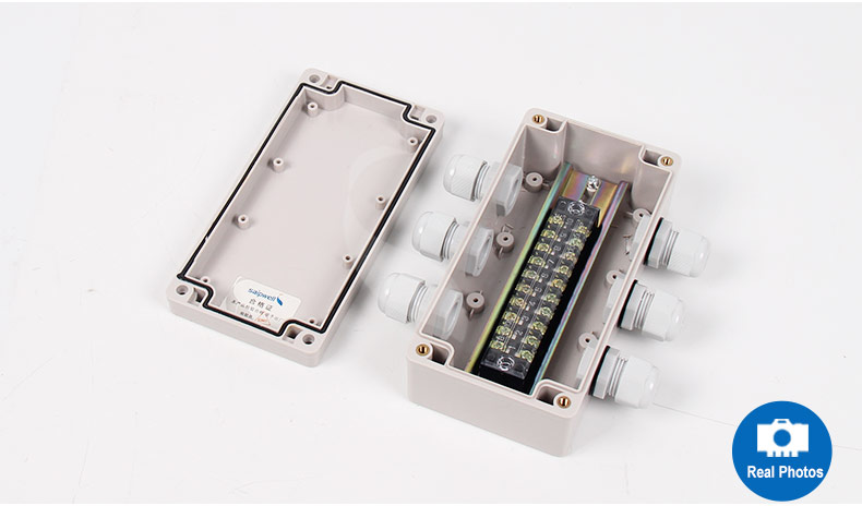 SAIP/SAIPWELL 80*160*55 IP66 ABS Enclosures waterproof junction box with cable gland