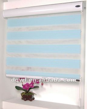 transparent zebra curtains fabric/sheer zebra blinds fabric/roller up shades
