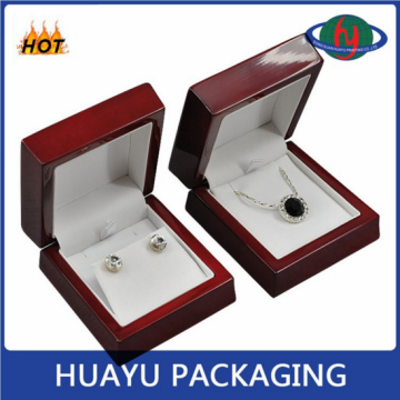 Top Quality Luxury Customized Wooden Jewelry Earring Box