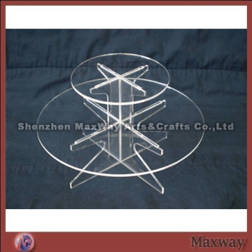 Clear Dismountable Acrylic Cake Tree Stand