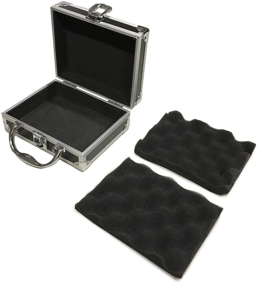 Professional Manufacturing Black Aluminum Carrying Case Portable Brief Case Aluminum Tools Storage Custom Aluminum Case