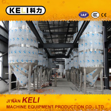 beer mash tank / steam heating brewery fermentation tank