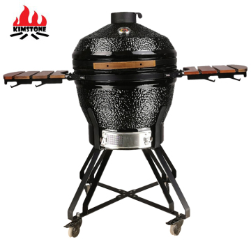Kamado Grill Black Cast Iron Grate 24 Inch Italianobbq Komodo