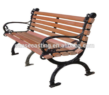cast iron bench