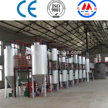 tyre pyrolysis oil recycling equipment used engine oil refine machine