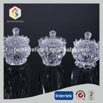 Crystal Glass Shaped Glass Jar