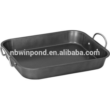 custom logo printing nonstick heavy guage roaster