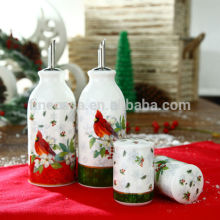 Fine New Bone China Christmas Ceramic Salt Shaker
