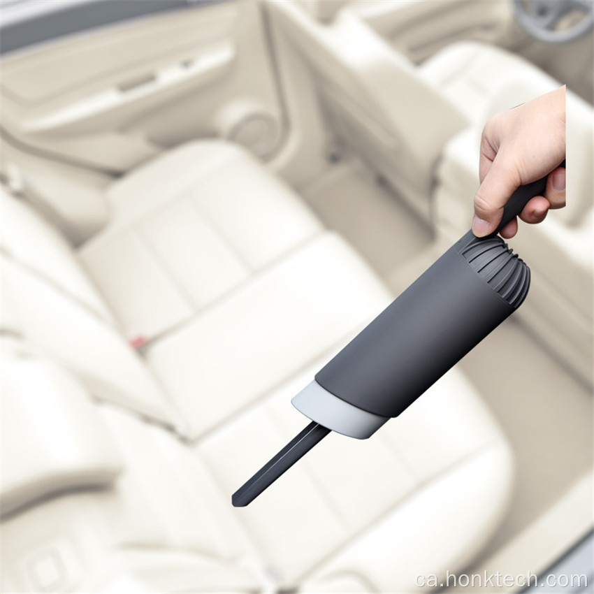 Mini aspiradora de mà sense fil recarregable USB per a cotxes
