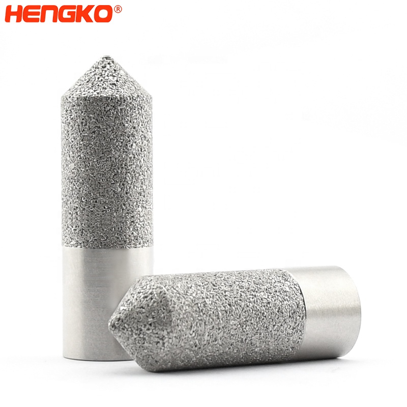 30 45 Micorn IP65 Sintered Metal Porous Filter Stainless Steel Sensor Probe HousingFor Relative Hmidity Transmitters
