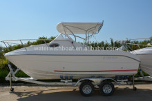 waterwish QD 20.5 CABIN fiberglass sea boat
