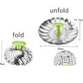Edelstahl-faltbarer Gemüsedampferkorb