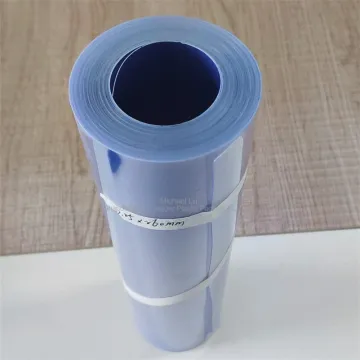 0.5mm rigid PVC glass clear film winding
