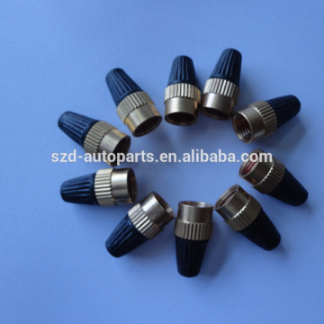 CA1 Brass and Rubber Valve Cap/Brass and Rubber Tire Valve Cap/Wheel Tire Valve Cap