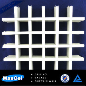 Aluminum eggcrate ceiling