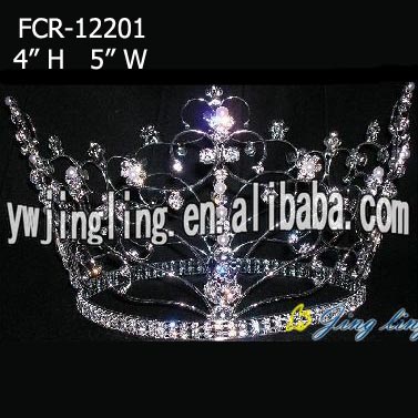 كامل التاج جولة للبيع الأميرة مسابقة ملكة جمال Tiaras