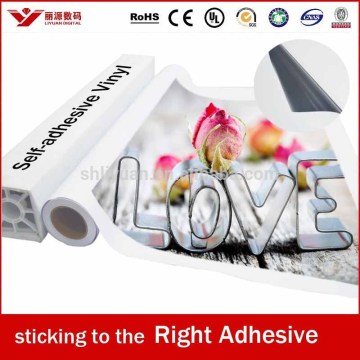 pvc self adhesive vinyl, advertising vinyl bus sticker, vinyl material for wall sticker                        
                                                                                Supplier's Choice