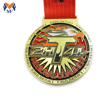 Лучшая цена золотая медаль производство логотипа