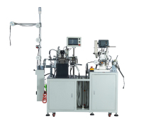 Automatic Nylon Zipper Gapping And Bottom Stop Machine