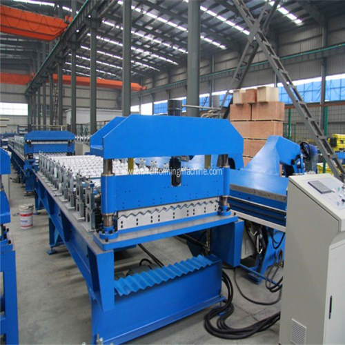 Bergelombang mesin sheet rolling forming