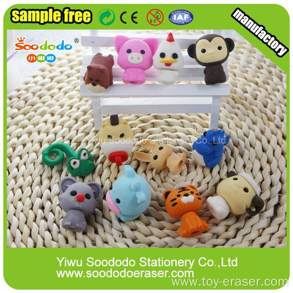 Characteristic Chinese Zodiac Various Animal Shaped Eraser