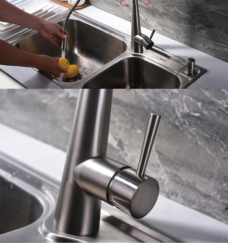 Stainless Steel Kitchen Faucet