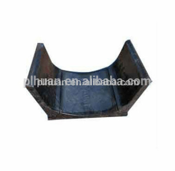 wear resistant and corrosion resistant cast basalt chutes