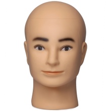 Bald mannequin head stand Mannequin Head for Wigs Lashes Jewelry