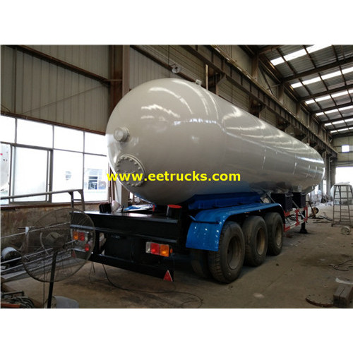 16000 Gallon 31ton Propane Transporte Tanque Remolques