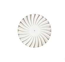 Swirl Air Diffuser with Fixed Blades for HVAC