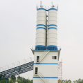 Mini advanced 60m3 belt conveyor concrete batching plant