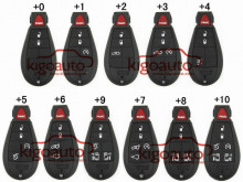 2012 New style fobik key shell auto key case for Jeep Dodge Chrysler