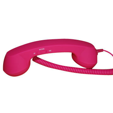 Universal handsets for mobile phone with swift or no volume button