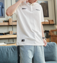 short sleeve plain custom design men's polo shirts