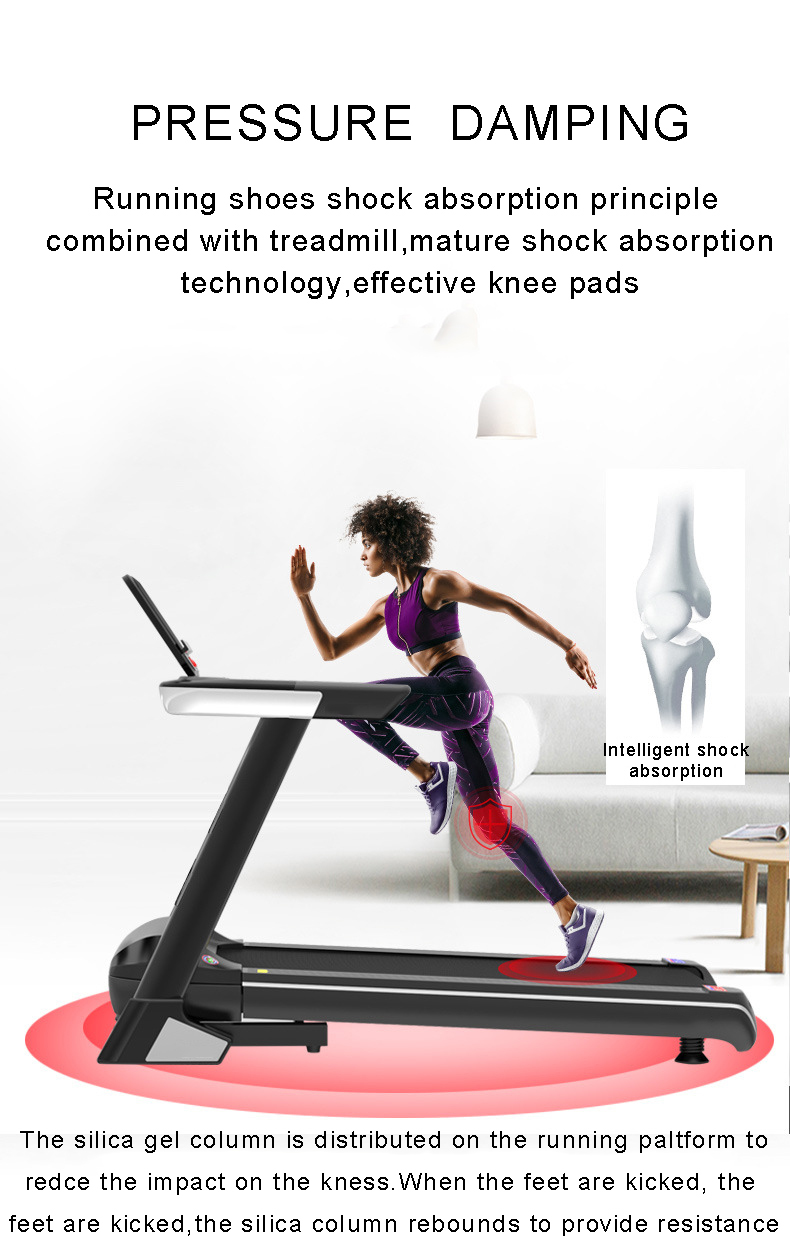 Best Sells Home Exercise Portable Treadmill Multifunction Gym Equipment