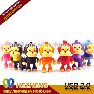 Whoelsale Bulk 16GB Monkey USB 2.0 Logo Customized Bulk items Free Samples